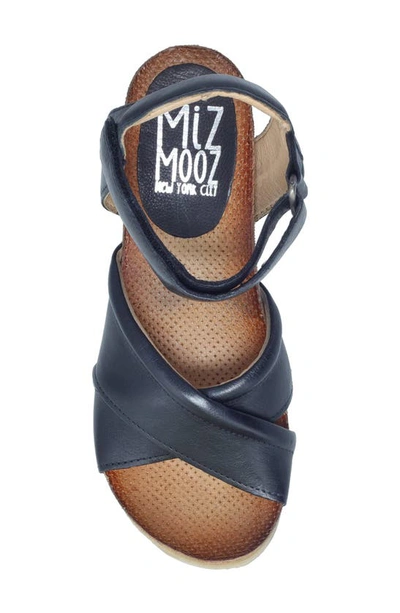 Miz Mooz Sofie Wedge Sandal In Black