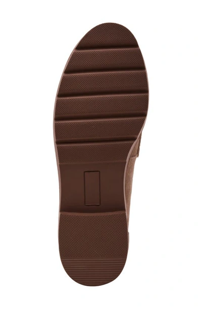 Blondo Waterproof Penny Loafer In Taupe Suede
