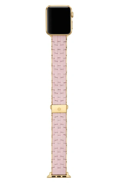 Shop Michele Silicone 20mm Apple Watch® Watchband In Pink