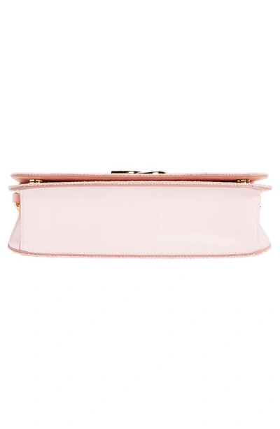 Shop Dolce & Gabbana 3.5 East/west Raffia Crossbody Bag In Pink