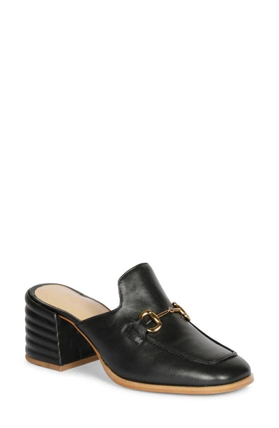 Saint G Jasmine Block Heel Mule In Black