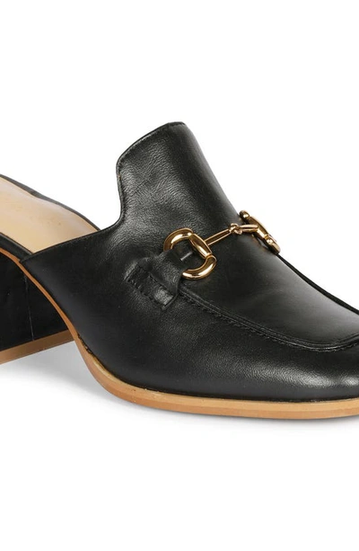 Saint G Jasmine Block Heel Mule In Black