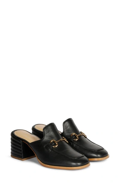 Saint G Jasmine Block Heel Mule In Black