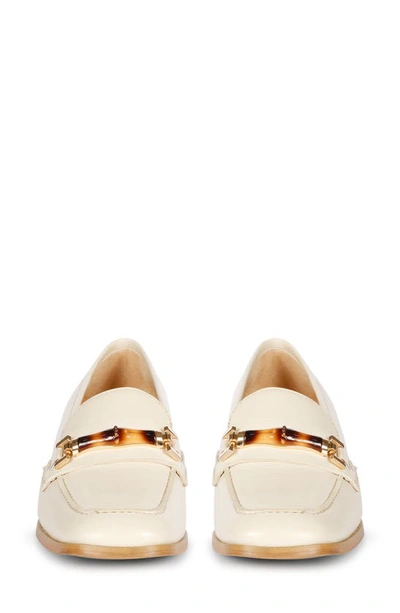 Saint G Jenah Bit Loafer In Off White