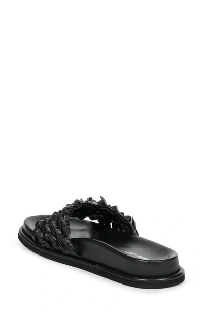 Shop Saint G Caterina Slide Sandal In Black