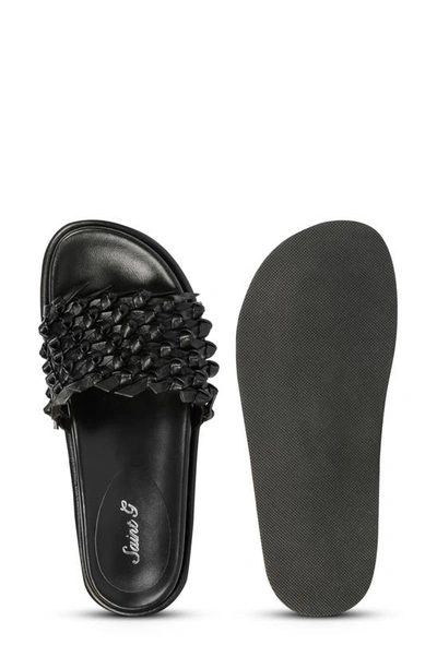 Shop Saint G Caterina Slide Sandal In Black