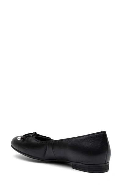 Shop Ara Scout Ballet Flat In Black