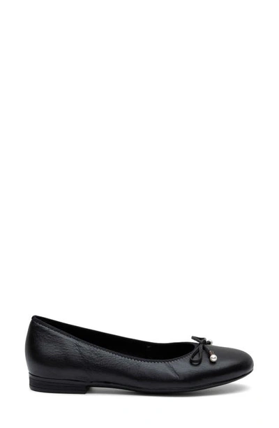 Shop Ara Scout Ballet Flat In Black