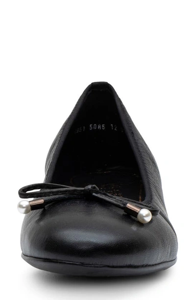 Shop Ara Scout Ballet Flat In Black