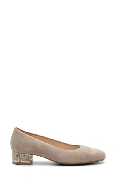 Shop Ara Gabrielle Pump In Sand And Camel