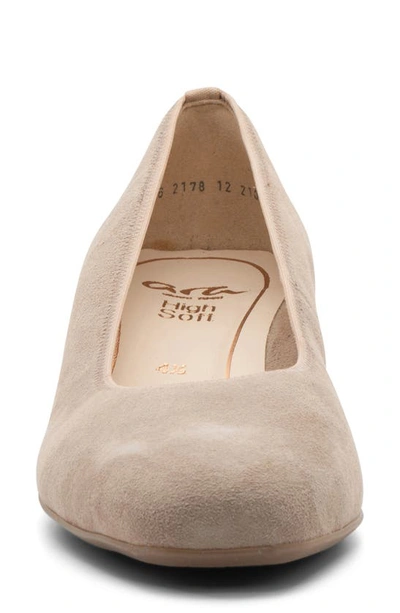 Shop Ara Gabrielle Pump In Sand And Camel