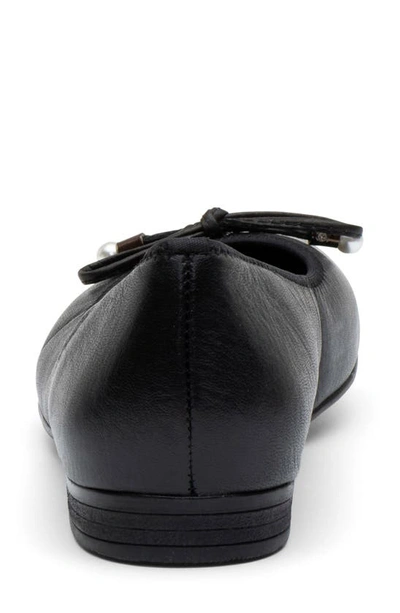 Ara Scout Ballet Flat In Black