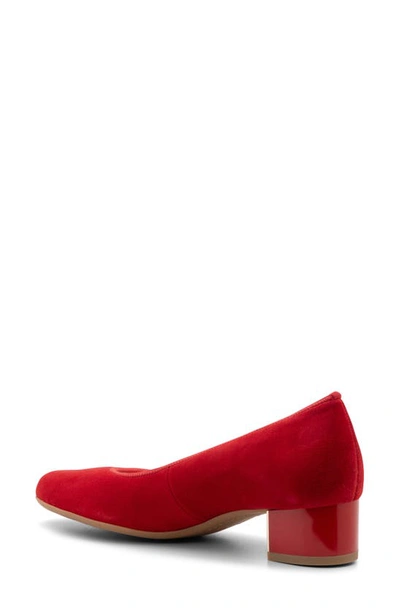 Ara Nyon Pump In Flame Red