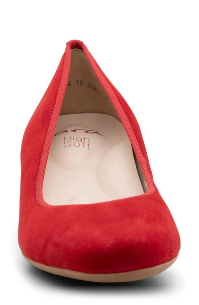 Ara Nyon Pump In Flame Red