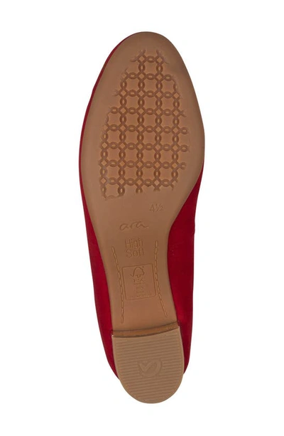 Ara Nyon Pump In Flame Red