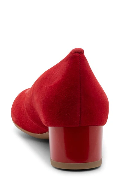 Ara Nyon Pump In Flame Red