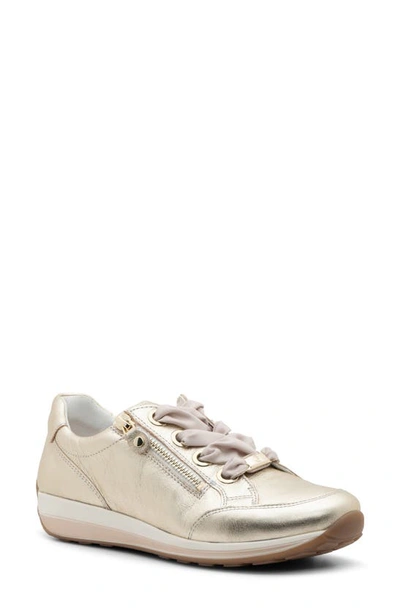 Shop Ara Ollie Sneaker In Platinum