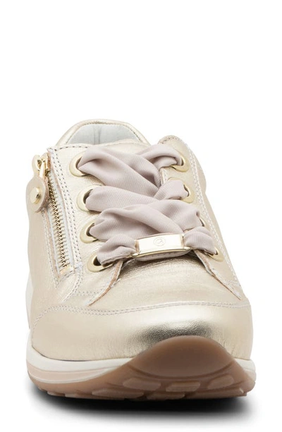 Ara Ollie Sneaker In Platinum