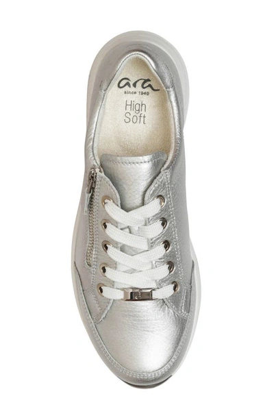 Shop Ara Oleanna Sneaker In Silver