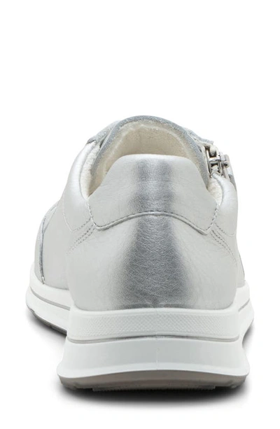 Shop Ara Oleanna Sneaker In Silver