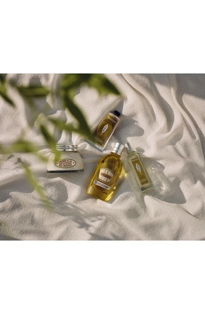 L'occitane Cleansing And Softening Refillable Shower Oil With Almond Oil 8.4 oz/ 250 ml In Bottle