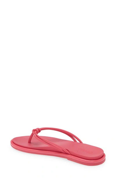 Shop Olukai Aka Flip Flop In Pink Plumeria / Pink Plumeria