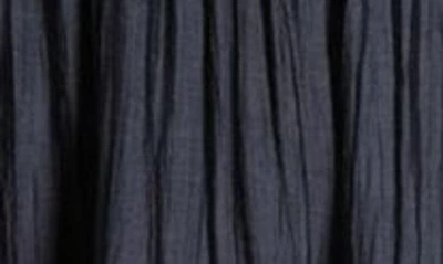 Shop Socialite Crinkle Woven Midi Dress In Grey