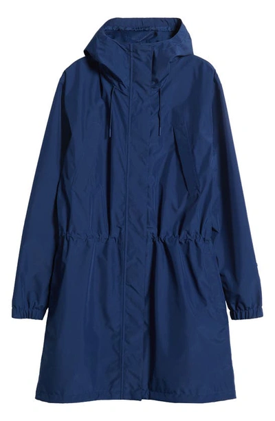 Shop Helly Hansen T2 Hooded Waterproof Raincoat In Ocean