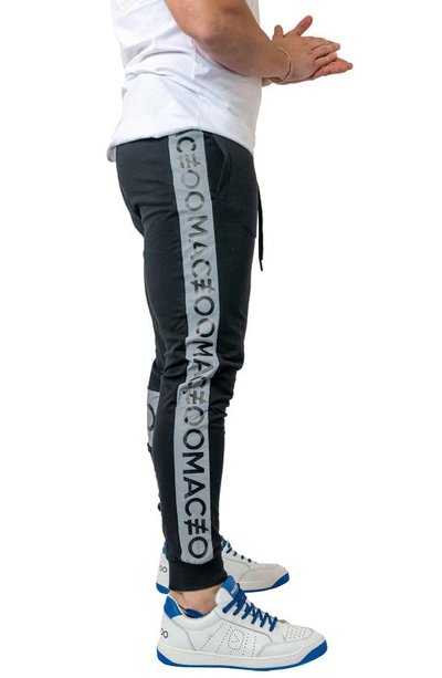 Maceoo Insignia Skinny Fleece Joggers In Black