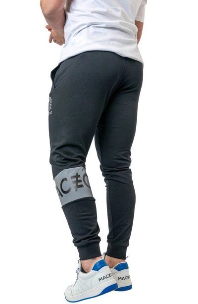 Maceoo Insignia Skinny Fleece Joggers In Black