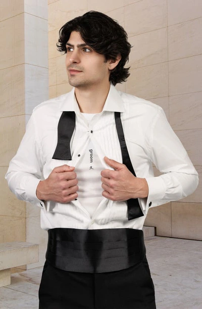 Bored Rebel Groom Moisture Wicking T-shirt In White