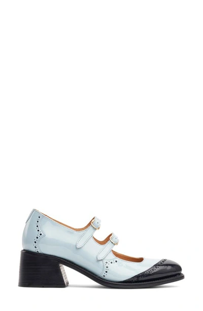 Shop The Office Of Angela Scott Miss Amelie Mary Jane Pump In Sky Blue