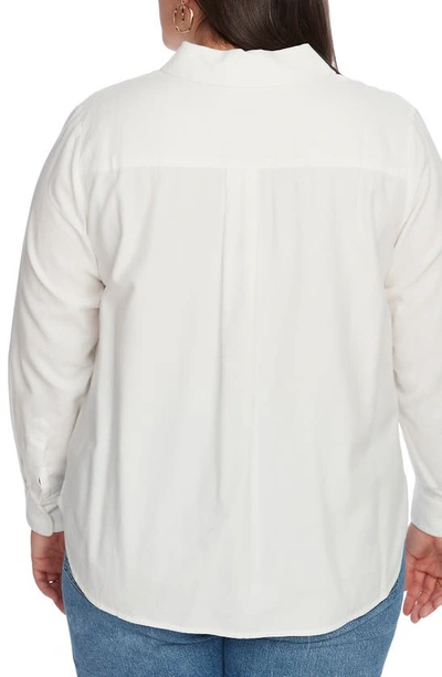 Shop Court & Rowe Embroidered Shirt In Ultra White