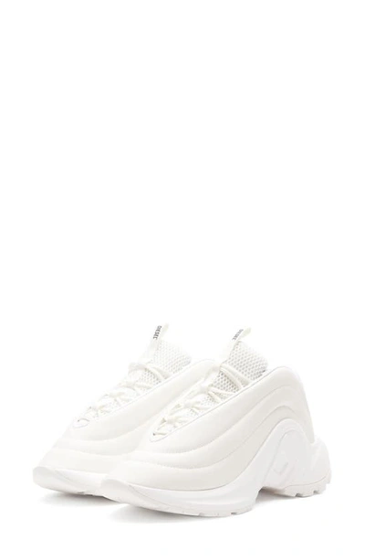 Shop Diesel S-d-runner X Sneaker In White