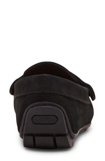 Shop Blondo Shellby Waterproof Driving Loafer In Black Nubuck