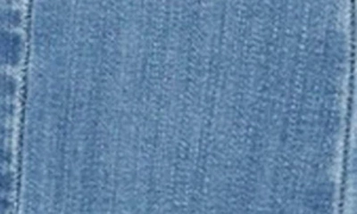 Guess Sofia 1981 Frayed Ankle Flare Jeans In Blue