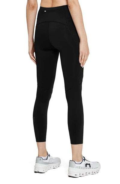 On Performance Running Ankle Tights In Black