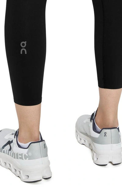 On Performance Running Ankle Tights In Black