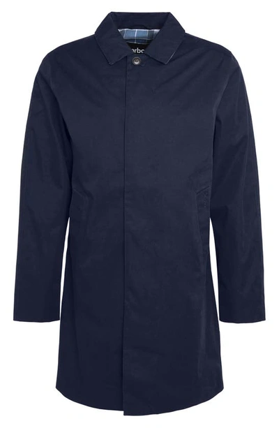 Shop Barbour Rokig Button-up Jacket In Navy/ Berwick