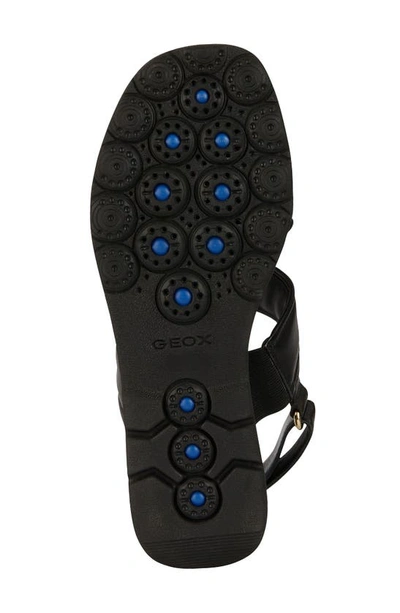Shop Geox Spherica Slingback Sandal In Black
