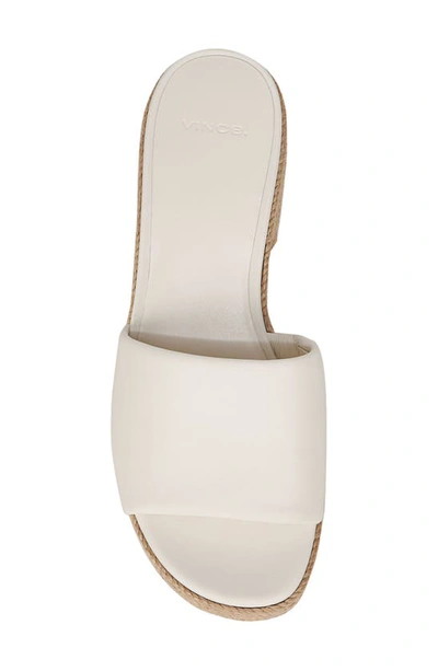 Shop Vince Margo Platform Sandal In Milk