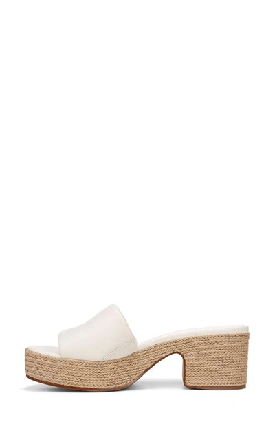 Shop Vince Margo Platform Sandal In Milk