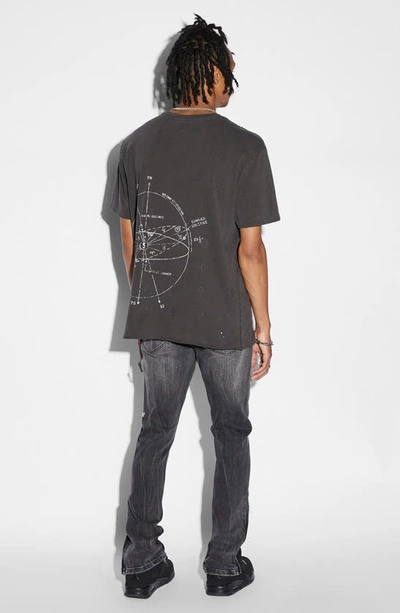 Shop Ksubi Diagrams Biggie Cotton Graphic T-shirt In Black