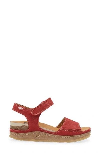 On Foot 240 Vegas Sandal In Red