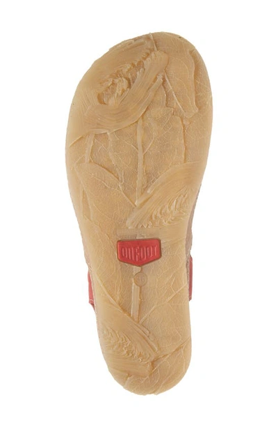 On Foot 240 Vegas Sandal In Red
