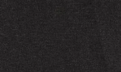 Shop Nn07 Henry Embroidered Short Sleeve Linen Knit Camp Shirt In Black