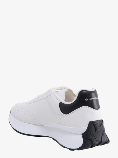 Shop Alexander Mcqueen Man Sneakers Man White Sneakers