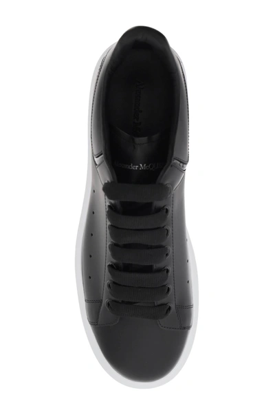 Shop Alexander Mcqueen Oversize Sneakers Men In Black