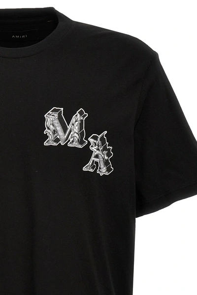 Shop Amiri Men ' Angel' T-shirt In Black