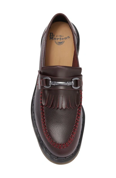Dr. Martens' Adrian Snaffle Loafer In Oxblood